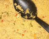 A picture of step 4 of Cous cous with veggies.