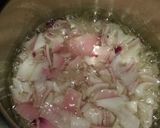 A picture of step 2 of Palak Paneer.