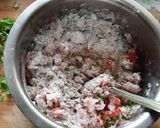 A picture of step 5 of Ragi flour chilla.