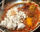 A picture of step 3 of Veg kurma.