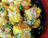 A picture of step 4 of Tam Tam Dhokla.