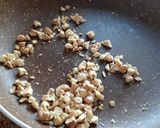 A picture of step 2 of Turnip Dryfruit Chocolate Fudge.
