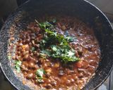 A picture of step 3 of લીલાં ચણા-જીંજરાની પંજાબી સબ્જી.