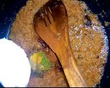 A picture of step 5 of Chicken Lobia.