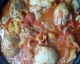Csirkés lecsó cigányosan tarhonyával 😊 recept fázis 2 fotója