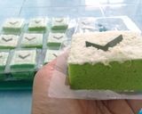 Foto langkah ke 8 dari resep Brownies Pandan Keju.