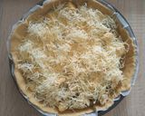Une image de l'étape 4 de Quiche haricots verts poulet pané.