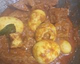 Foto langkah ke 4 dari resep Telur semur kecap.