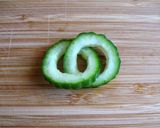 A picture of step 4 of Decorative Cucumber.