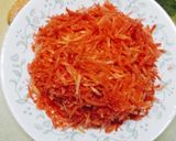 A picture of step 1 of Carrot Paratha.