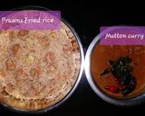 A picture of step 3 of Prawn fried rice.
