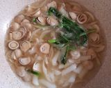 Hình bước làm 2 của món Mì tương đen plus tobokki