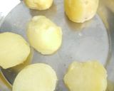 A picture of step 1 of Boiled potatoes dry Sabji.