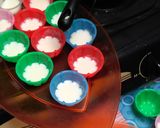 Foto langkah ke 3 dari resep Puding Susu Buah Naga.
