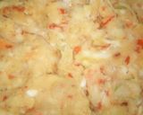 A picture of step 1 of Yam balls.