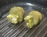 A picture of step 4 of Farali Pahadi tikka.