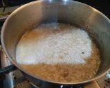 Foto langkah ke 4 dari resep Bubur ayam dari sisa nasi.