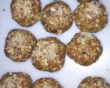 A picture of step 9 of Mix Dry Fruit Ladoo Sugar free.