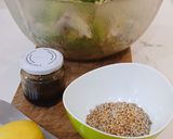 Foto del paso 3 de la receta: Ensalada Crujiente de Hojas Nobles, Col China y Aliño Sedoso de Sésamo