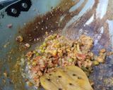 A picture of step 9 of Winter special big size brinjal bartha.