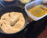 Foto del paso 2 de la receta Croquetas de papa. Queso y huevo