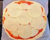 Foto del paso 4 de la receta: Pizza de Champiñones y Paleta Ibérica