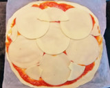 Foto del paso 4 de la receta: Pizza de Champiñones y Paleta Ibérica
