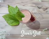 A picture of step 3 of Paan Gulkand Lassi.