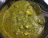 A picture of step 3 of Creamy Spanish paneer.