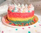 Une image de l'étape 17 de Rainbow cake 🌈 (avec crème anglaise).