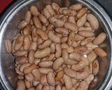 A picture of step 1 of Tamarind rajma.