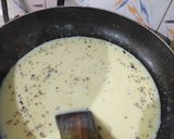 A picture of step 9 of White sauce pasta.