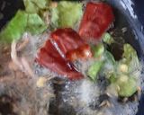 A picture of step 4 of Moong dal.