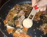 A picture of step 6 of Bhindi Fry.