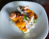 Foto del paso 13 de la receta: Calabacita española rellena de camarón, bañada en salsa bechamel