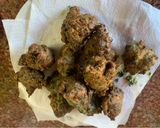 Foto del paso 10 de la receta: Buñuelos de espinaca con panceta