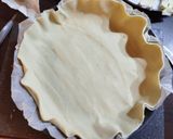 Une image de l'étape 4 de Tarte salée normande.