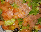 Foto del paso 3 de la receta: Ensalada Romana de Salmón ahumado y Soja