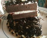 Foto langkah ke 9 dari resep Blackforest kukus sederhana,lembut dan enak!!!.