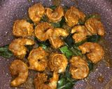 A picture of step 9 of Chettinad Fish Fry.