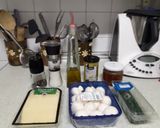 Foto del paso 1 de la receta: Carpacho de champiñones al queso holandés