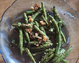 A picture of step 3 of Stir fry beans.
