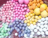 Foto langkah ke 3 dari resep Onde Jahe Rainbow 🍡🍡 / Wedang Ronde.