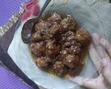Foto langkah ke 5 dari resep Cilok/baso aci bumbu kacang empuk anti alot.