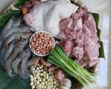 Hình bước làm 1 của món MÌ QUẢNG | QUANG NOODLE