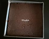 A picture of step 6 of Dark Chocolate Slice Cake.