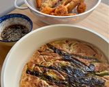 Foto langkah ke 5 dari resep Pajeon daun bawang dan kentang.