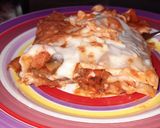 Foto del paso 9 de la receta: Lasaña con gambón, langostinos y setas