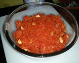 A picture of step 3 of Carrot Halwa.