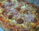 Foto del paso 1 de la receta: Pizza de longaniza y bacon